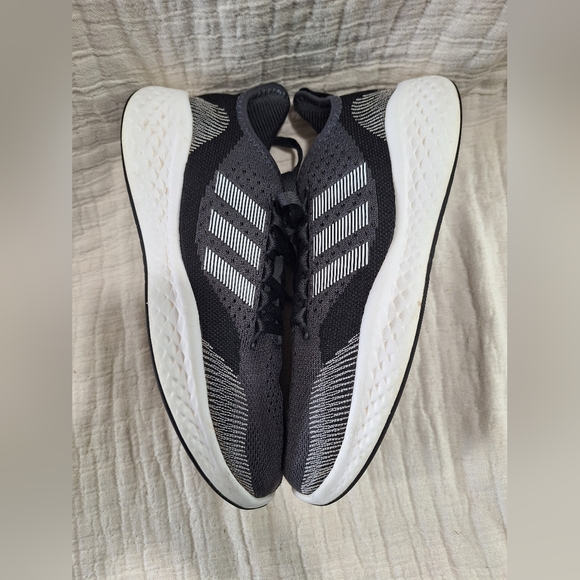 Adidas Gray and Black Athletic Shoes Sneakers main image 4